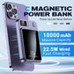🌟 Verbazingwekkende Magneet Powerbank! 🌟 10000mAh Ultra Slanke Snellader Met Magneet - Laad Draadloos & Vast, 2x Sneller!