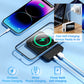 🌟 Verbazingwekkende Magneet Powerbank! 🌟 10000mAh Ultra Slanke Snellader Met Magneet - Laad Draadloos & Vast, 2x Sneller!