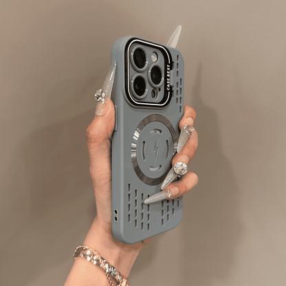 Zachte Silicone Veiligheid Bescherming Lightning Snel Magnetisch Opladen Hoesje Cover voor iPhone