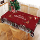 Joyful Festive Classic Christmas Tablecloth