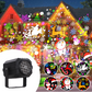 🎅Roterende LED-kerstpatroonprojectorlamp