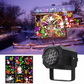 🎅Roterende LED-kerstpatroonprojectorlamp