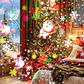 🎅Roterende LED-kerstpatroonprojectorlamp