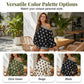 Bohemian jumpsuitset met schoudervrije pasvorm en print