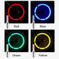💡 Waterproof LED Wielverlichting — Trillingsactivering, Snelle Installatie, Fiets & Motor, 4 Kleuren ✨