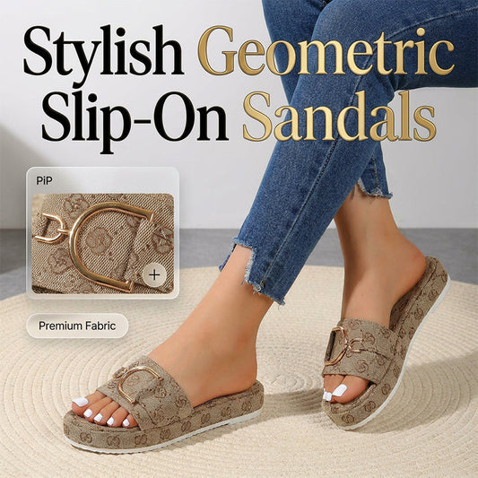 Stijlvolle Instapsandalen – Comfortabel en Antislip