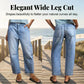🌟 Damesjeansshort met hoge taille en wijde pijpen – Verlengt de benen & vintage wassing – Casual cropped broek – perfect voor de zomer, het strand of een vrije dag 👒
