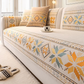 Antislip bohemien chenille bankkussenhoes