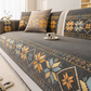 Antislip bohemien chenille bankkussenhoes