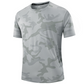 🏃‍♂️ NU 50% KORTING! 🌲 Heren Sneldrogend Camouflage Sport T-Shirt – Vochtafvoerend & Active Fit – Train in Stijl 💪