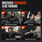 🏍️ Passagiersgreep: nylon met hoge treksterkte, ergonomische handgreep, verstelbare heupriem, voor motorfietsen