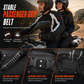 🏍️ Passagiersgreep: nylon met hoge treksterkte, ergonomische handgreep, verstelbare heupriem, voor motorfietsen